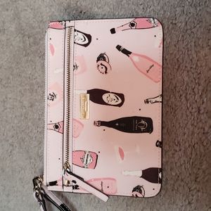 Kate spade fizz bottle champagne wedding line wristlet